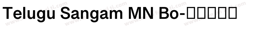 Telugu Sangam MN Bo字体转换